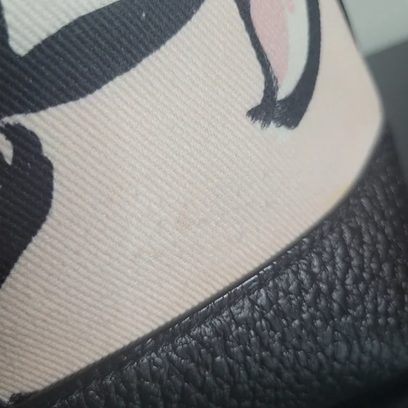 Kate Spade Bay Street Floral Rachelle Bag- Antilles Bubbles Tiger Lily Pink, Blk - Picture 10 of 16